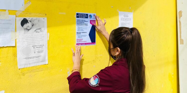 Instituto de las Mujeres busca llegar hasta la puerta de quien más lo requiere