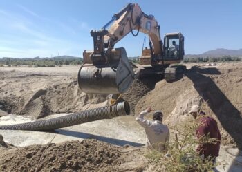 Al sustituir tubería en subcolector de Ánimas Altas en San José del Cabo, se evitará derrame de aguas negras