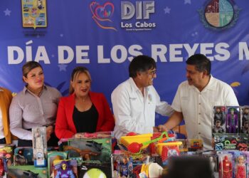 Los juguetes donados por la población y empresarios en Los Cabos serán rifados en los 7 eventos simultáneos por el Día de Reyes
