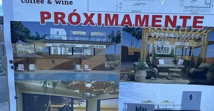 Se demolerá la construcción que pretendía ser un café en El Coromuel