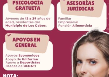 Conoce los apoyos que el INJUVE Los Cabos otorga de manera gratuita a la juventud cabeña
