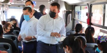 Tras el regreso a clases, Gobierno de Los Cabos intensifica acciones en el transporte público para supervisar el cumplimiento de medidas sanitarias•