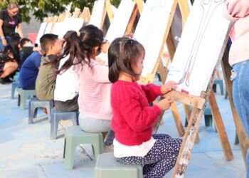 Inició el programa “Maratón de Pintura Infantil”en Cabo San Lucas