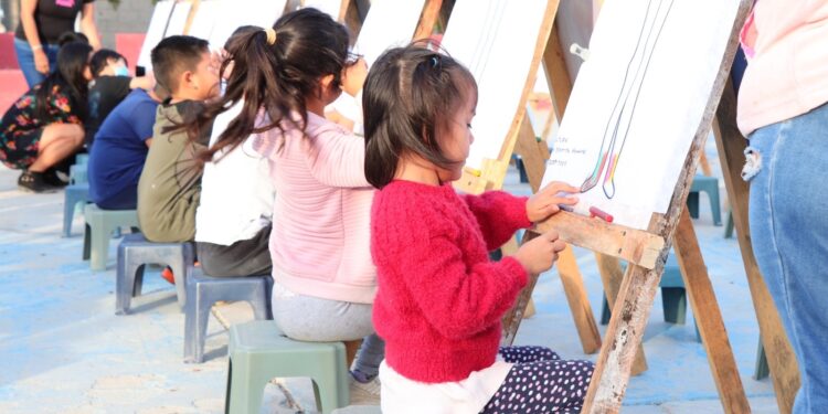 Inició el programa “Maratón de Pintura Infantil”en Cabo San Lucas
