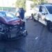 Dama comenzó mal el día; impactó a una patrulla con su automóvil 2023