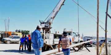 Con una inversión superior a los $12 millones de pesos, dio inicio a la obra de electrificación en la colonia El Taste en CSL