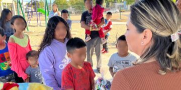 Inicia jornadas sociales la diputada Marbella González