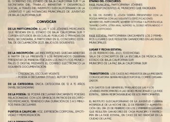 Si tienes entre 12 y 15 años el INJUVE te invita a participar en el Concurso Municipal “Declamación del Día de la Bandera”