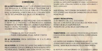 Si tienes entre 12 y 15 años el INJUVE te invita a participar en el Concurso Municipal “Declamación del Día de la Bandera”
