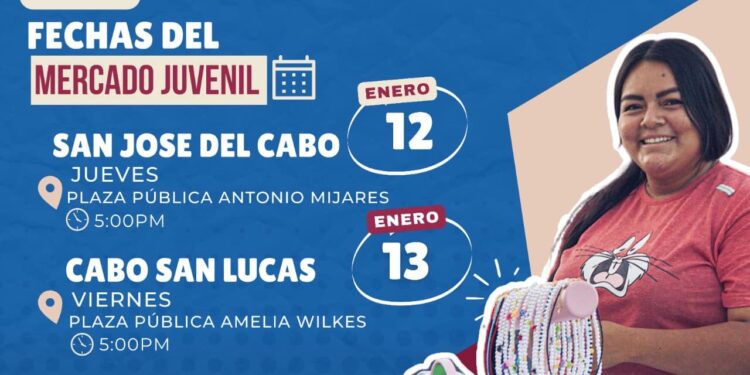 INJUVE Los Cabos invita a la población al “Mercado Juvenil”•