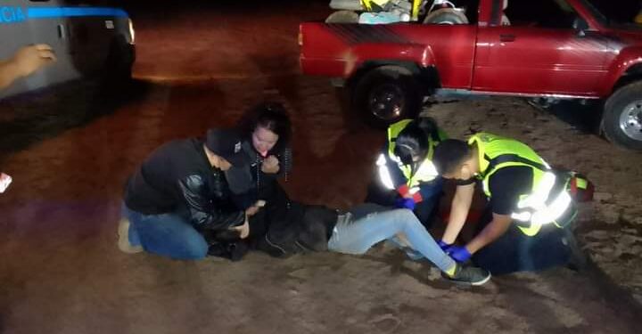 Jovencita de 17 años resulta lesionada en accidente con una cuatrimoto en las dunas del Mogote