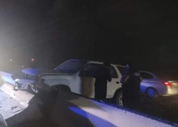 Accidente en el puente de Pino Pallas