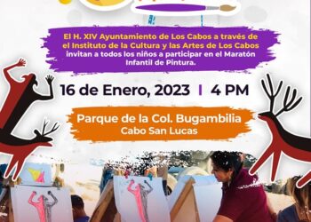 Gobierno de Los Cabos invita a la niñez a participar en el taller “Maratón Infantil de Pintura”•