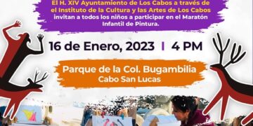 Gobierno de Los Cabos invita a la niñez a participar en el taller “Maratón Infantil de Pintura”•
