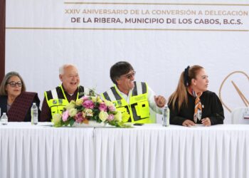 Encabeza gobernador Víctor Castro Cosío, XXIV aniversario de conversión a delegación municipal de La Ribera