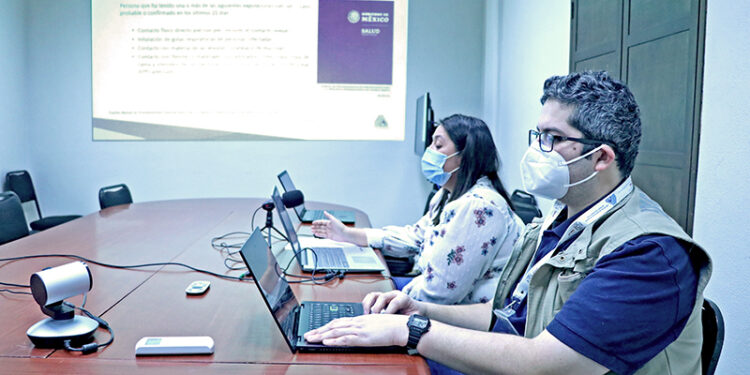 IMPARTIÓ SALUD ESTATAL CAPACITACIÓN SOBRE VIRUELA SÍMICA