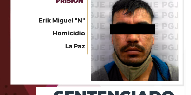 MEDIANTE PROCEDIMIENTO ABREVIADO OBTIENE PGJE SENTENCIA DE 8 AÑOS DE PRISIÓN CONTRA CULPABLE DE HOMICIDIO