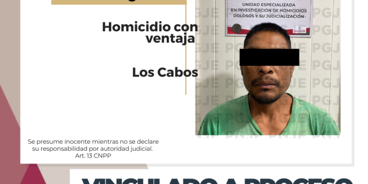 RESUELVE PGJE HOMICIDIO DE HOMBRE EN CABO SAN LUCAS A 4 DÍAS DEL ILÍCITO