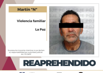 CUMPLIMENTA AEIC ORDEN DE REAPREHENSIÓN POR VIOLENCIA FAMILIAR
