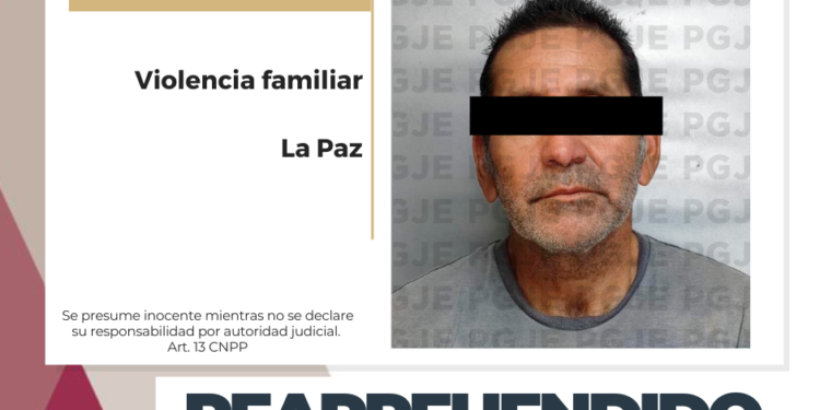 CUMPLIMENTA AEIC ORDEN DE REAPREHENSIÓN POR VIOLENCIA FAMILIAR