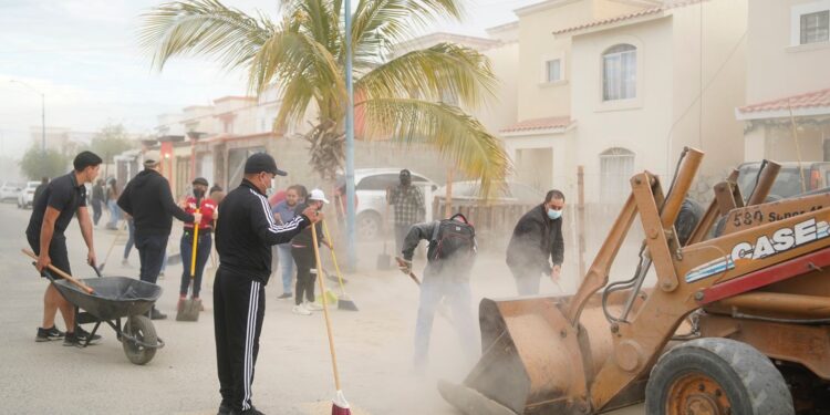 Por un municipio sostenible, el Gobierno de Los Cabos realiza una jornada más de limpieza