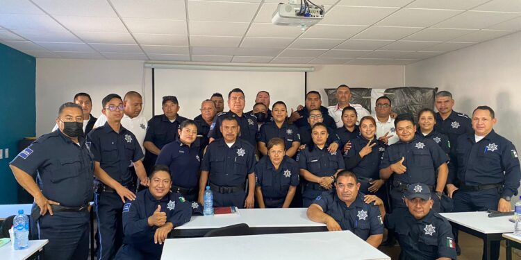 Seguridad Pública de Los Cabos fortalece la profesionalización de policías; optimizan técnicas de enseñanza y adiestramiento