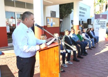 Conmemoran con acto cívico el CVI aniversario de la Constitución Política de los Estados Unidos Mexicanos en CSL