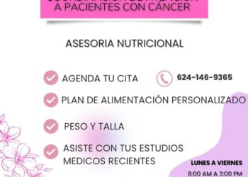 DIF Los Cabos pone asesorías nutricionales a disposición de pacientes con cáncer o en remisión