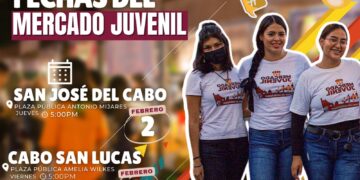 INJUVE Los Cabos invita a la ciudadanía a visitar el “Mercado Juvenil” y apoyar a la juventud emprendedora