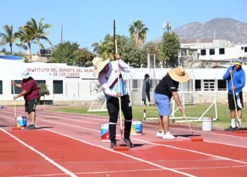 Instituto del Deporte de Los Cabos intensifica los trabajos de preparación para el Estatal de Atletismo