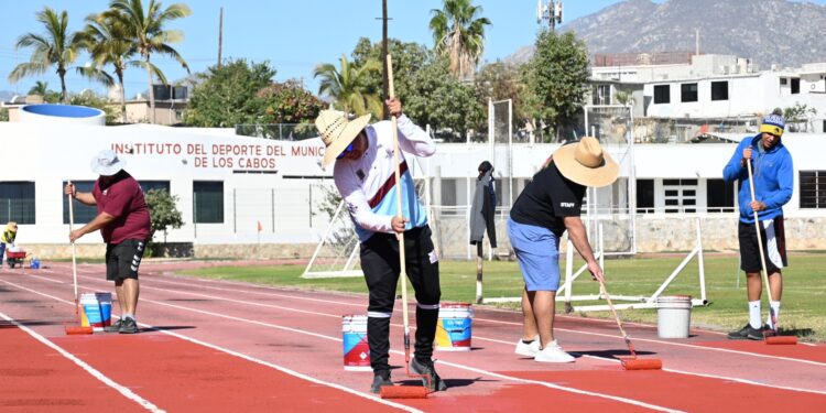 Instituto del Deporte de Los Cabos intensifica los trabajos de preparación para el Estatal de Atletismo