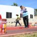 Se afinan los últimos detalles de preparación de la pista de atletismo “Alejandro Pedrín Bello” en SJC