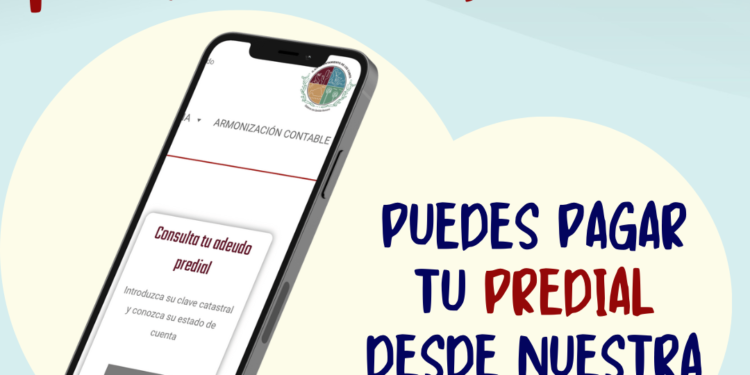 Realiza el pago del impuesto predial con el celular o a través del portal de internet y recibe el 15% de descuento