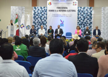 Con nutrida participación se llevó a cabo el Foro Estatal de la Reforma Electoral de BCS