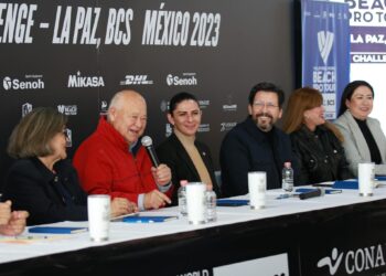 ANUNCIA GOBERNADOR VCC, SEDE DE BCS DE MUNDIAL DE VOLEIBOL DE PLAYA “CHALLENGE-LA PAZ 2023”