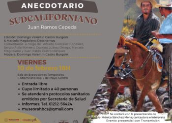 SE PRESENTARÁ EL LIBRO ANECDOTARIO SUDCALIFORNIANO