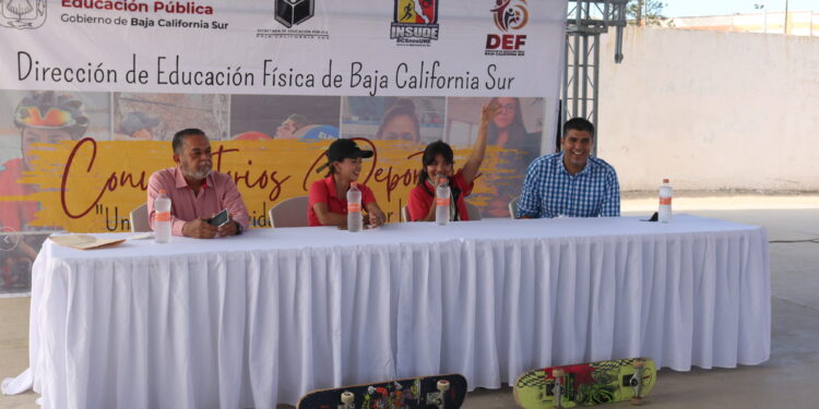 ORGANIZA SEP EN LA PAZ CONVERSATORIO CON SELECCIONADAS NACIONALES DE PATINETA