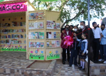 INAUGURAN EN PRIMARIA “AGUSTÍN OLACHEA AVILÉS” EL ESPACIO “LEER ES MÁGICO”