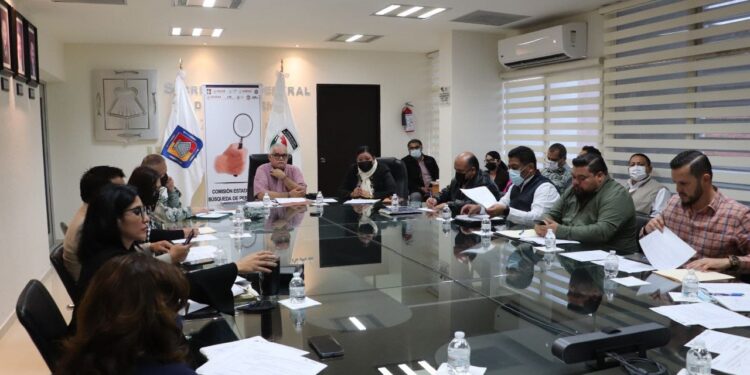 REALIZA MECANISMO ESTATAL DE BÚSQUEDA DE PERSONAS PRIMERA SESIÓN ORDINARIA DE 2023>