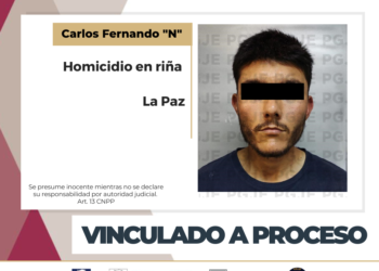 POR HOMICIDIO EN RIÑA CARLOS FERNANDO “N” QUEDA VINCULADO A PROCESO Y EN PRISIÓN