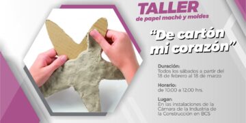 INICIARÁ CJM Y CMIC TALLER DE PAPEL MACHÉ PARA MUJERES