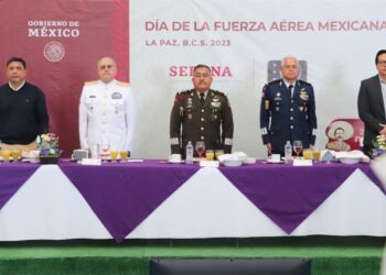 FUERZA AÉREA MEXICANA, ESENCIAL PARA LA PAZ SOCIAL DE MÉXICO Y BCS: HOMERO DAVIS