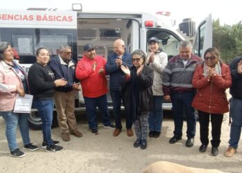 ENTREGA GOBERNADOR VCC, AMBULANCIA EN PUNTA PRIETA