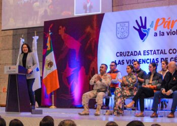 PARTICIPA EDITH AGUILAR EN CRUZADA ESTATAL CONTRA LA VIOLENCIA DE GÉNERO EN LA CAPITAL DEL ESTADO