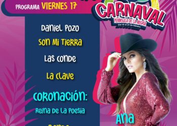 Hoy será coronada la Reina de la Poesía del Carnaval La Paz 2023