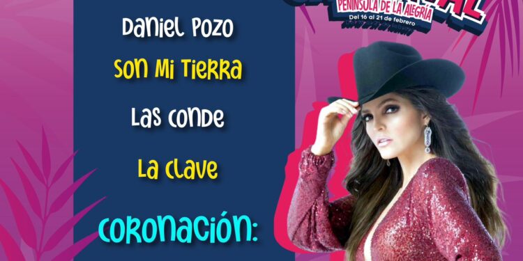 Hoy será coronada la Reina de la Poesía del Carnaval La Paz 2023