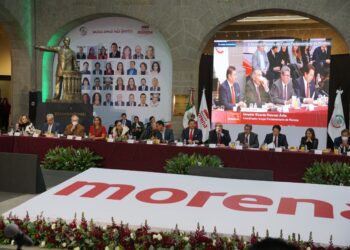 Vamos por más políticas públicas que trasformen al país; asiste Ricardo Velázquez a la X Reunión Plenaria del Grupo Parlamentario de Morena en el Senado de la República