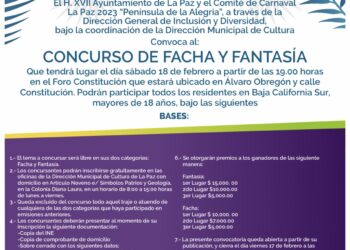 Invitan a participar en el Concurso de Facha y Fantasía del Carnaval La Paz