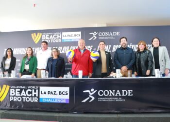 PRESENTAN EL TOUR MUNDIAL DE VOLEIBOL DE PLAYA CHALLENGE LA PAZ BAJA CALIFORNIA SUR