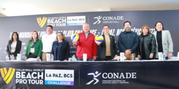 PRESENTAN EL TOUR MUNDIAL DE VOLEIBOL DE PLAYA CHALLENGE LA PAZ BAJA CALIFORNIA SUR